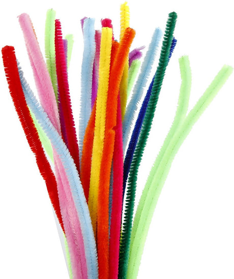 Creativ virksomhed https: www.cchobby.nl chenille-l-30-cm-thickness-9-mm-diverse-colours-200-div-1-doos