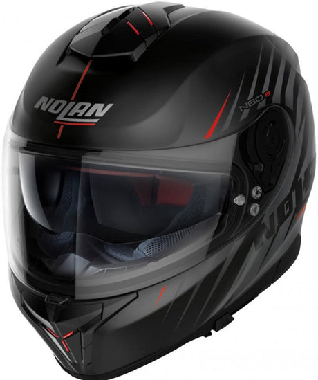 Nolan N80-8 Cosmos 63 Flat Black Full Face Hjelm - Størrelse L - Hjelm L