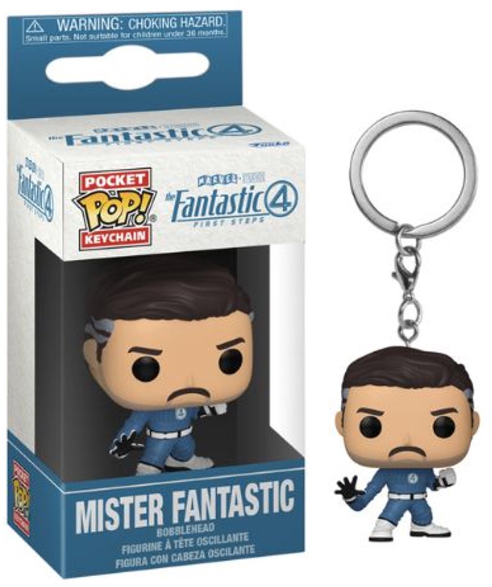 Funko pocket pop! nøglering fantastisk 4: første skridt - mister fantastisk