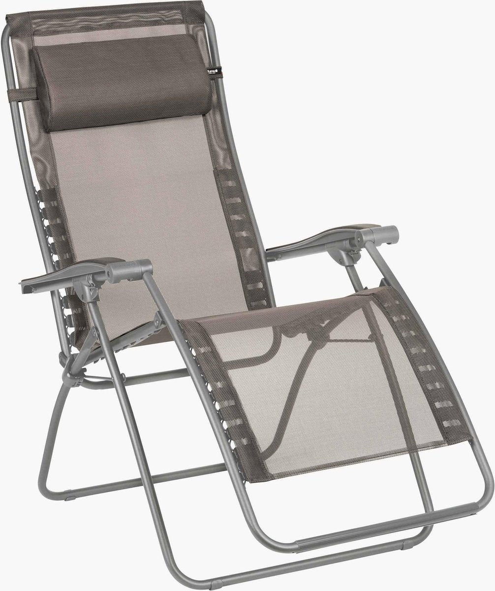 Lafuma rsxa clip - afslapningsstol - justerbar - foldbar - nul tyngdekraft - grafit