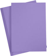 Creativ Company Colored Cardboard Purple A4, 20 Sheets