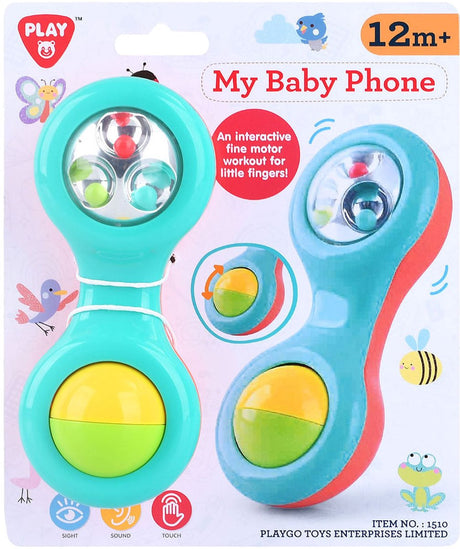 Playgo min babytelefon med bevægelige bolde