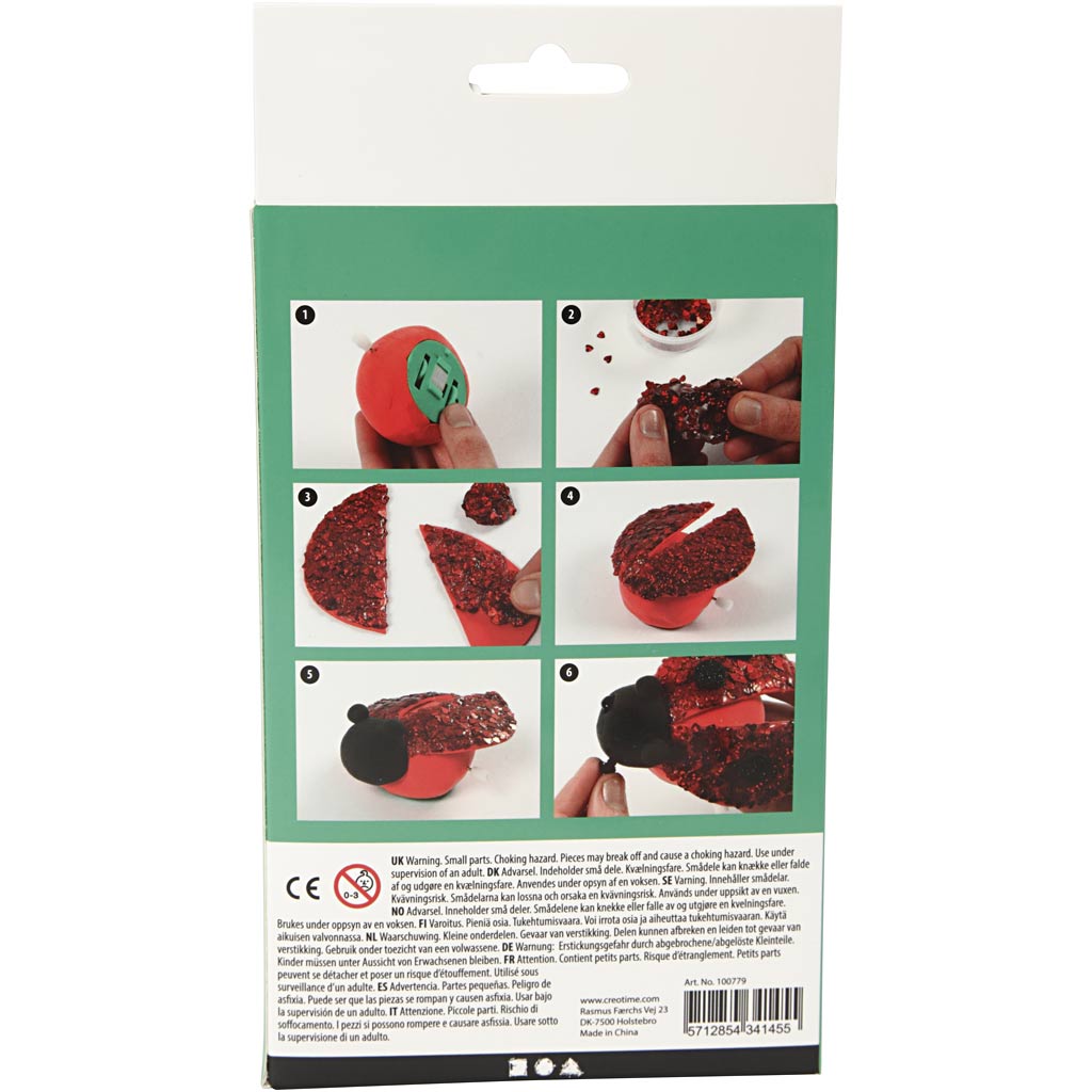 Silk clay https: www.cchobby.nl lara-het-lieveheersbeestje-1-set