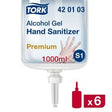 Desinfektionsmiddel håndgel Tork S1 Premium 1l gennemsigtig
