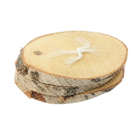 Hbx natural living basic birkeskive oval stort sæt med 3 stk