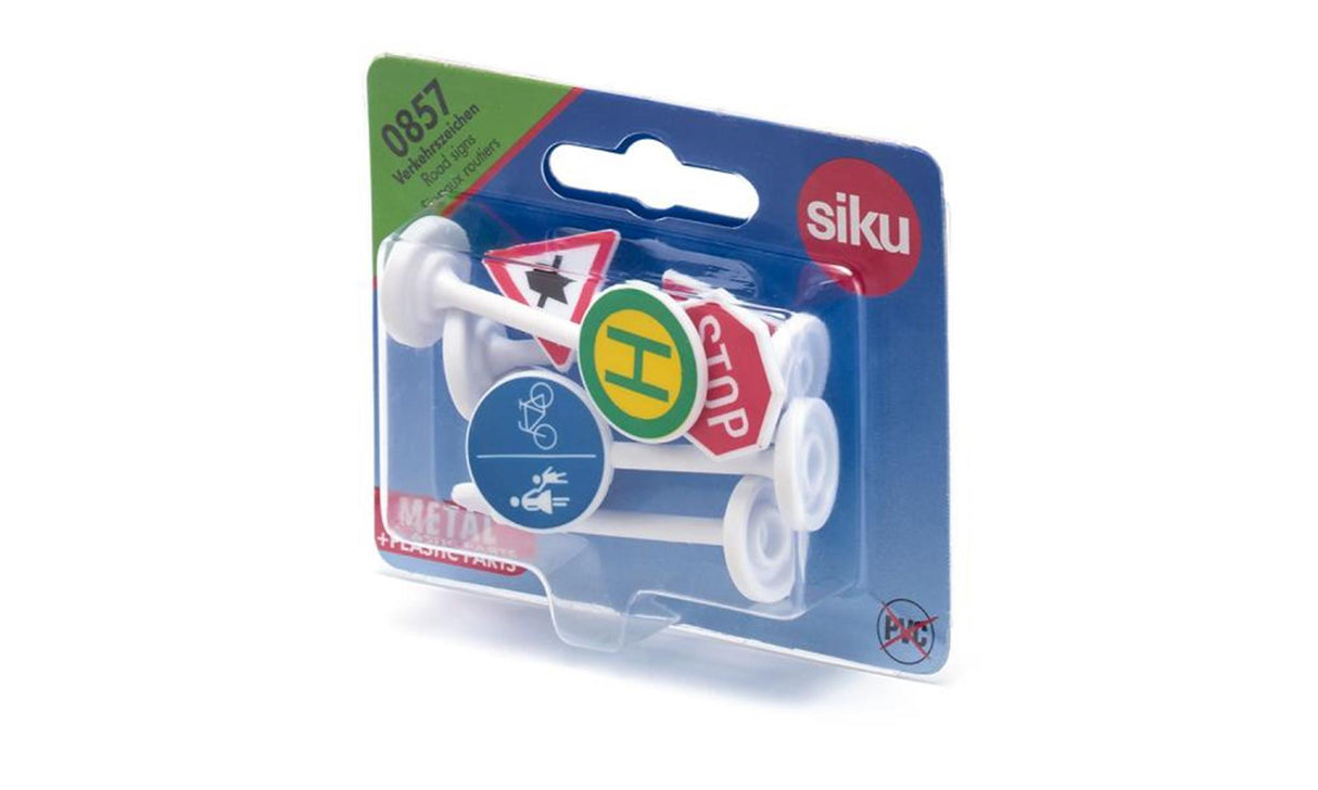 Siku 0857 færdselstavlesæt med 6 stykker 5cm