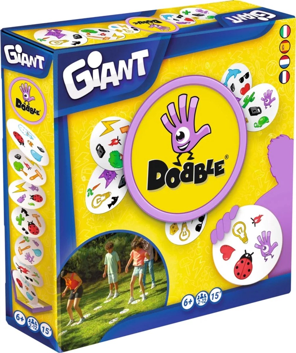 Zygomatic dobble giant - brætspil - 6+