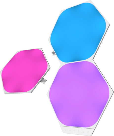 Nanoleaf shapes hexagons udvidelsespakke - 3 paneler - smart belysning - siri, google, alexa