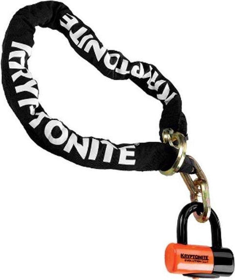 Kryptonite kædelås new york ultimate 130 cm stål sort