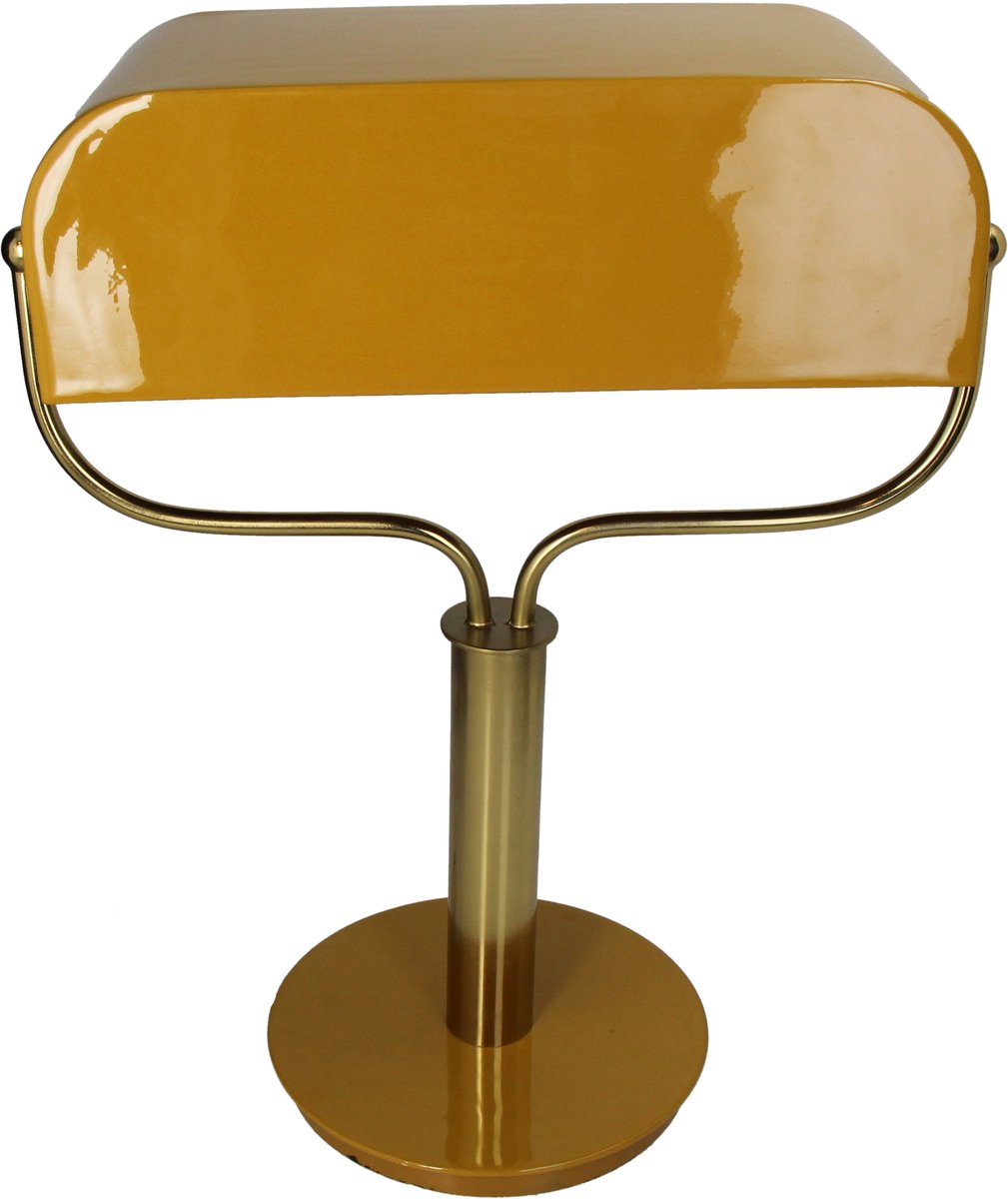 Hd table lamp iron ochre 37x19x43cm