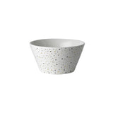 Hollandsk rose amsterdam loft skål 10 cm hvid glitter | 2 stk