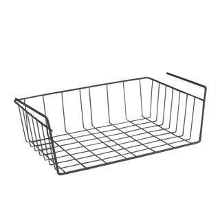 Metaltex hængekurv 40x26x14 cm sort metal