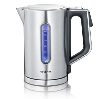 Severin wk3418 elkedel 1,7l 3000w rustfrit stål sort