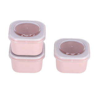 Sunware sigma hjemme frokostbeholdere sæt med 3 pink | 3 stk