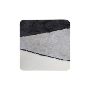 Hollandsk hus dijon bidetmåtte 60 x 60 cm grå