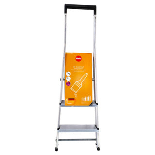 Hailo l40 husstandstrapper 3-trins aluminium (2 trin + platform)