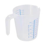 Målebæger 1l plast 3assorteret | 3 stk