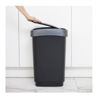 Rotho twist affaldsspand 50l sort