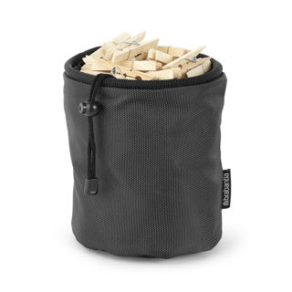 Brabantia tøjklemmetaske premium sort