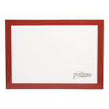 Patisse silikone bagemåtte 52x32 cm rød hvid