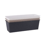 Blomsterkasse 12 x 16 x 40 cm pp assorteret farve | 6 stk