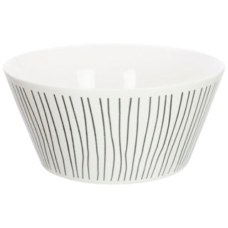 Gusta fikaskål 13,5 x 9,5 cm striber