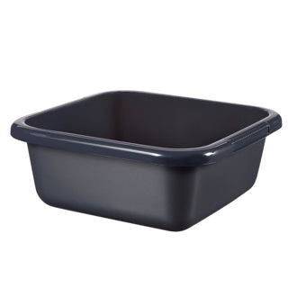 Curver opvaskeskål firkantet 10 liter antracit 35x35x12cm