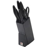 Richardson sheffield - laser cuisine knivsæt - inklusive knivblok - 6 stk