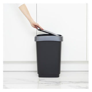 Rotho twist affaldsspand 10l sort