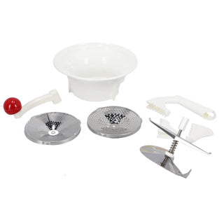 Westmark røresi, ø 23 cm, plast rustfrit stål, hvid rød, 11962260