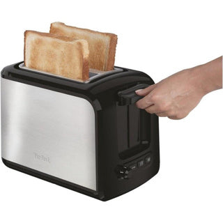 Tefal TT410D express brødrister 16x26x19 cm 850W rustfrit stål sort