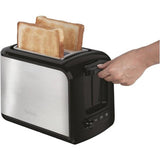 Tefal TT410D express brødrister 16x26x19 cm 850W rustfrit stål sort