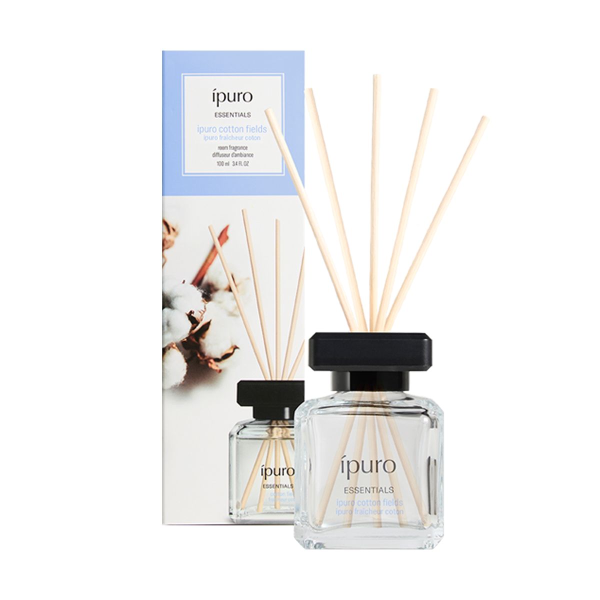 Ipuro duftspreder bomuldsfelter 100 ml