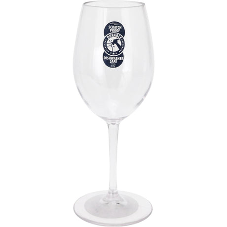 Fremragende husholdningsartikler vinglas plast 330ml ø8,2x21cm