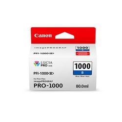 Blækpatron Canon PFI-1000 B blå