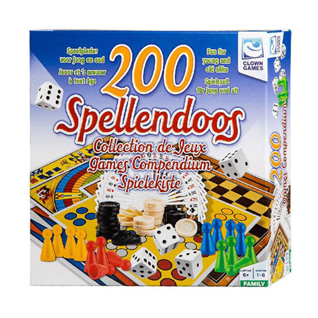Klovnespil spil æske nl fr, 200 stk.