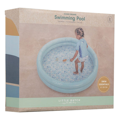 Little Dutch Ocean Dreams swimmingpool blå, 150cm