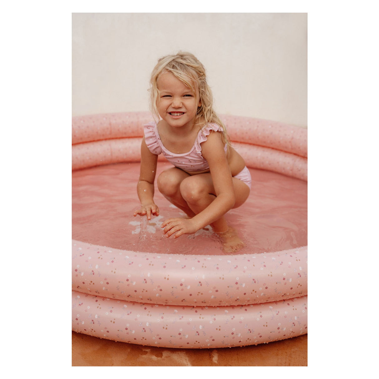 Små hollandske blomster swimmingpool, 150 cm