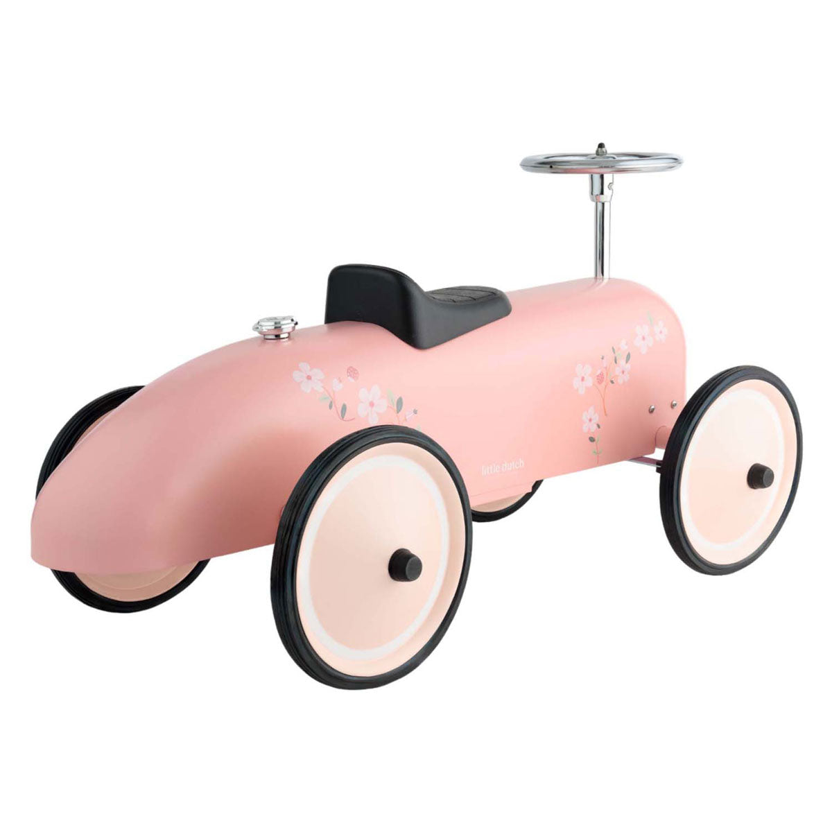 Lille hollandsk retro gåbil pink
