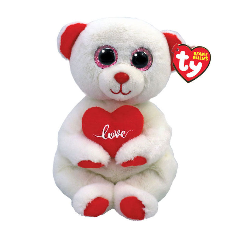 Ty beanie baby maver desi bjørn, 15 cm