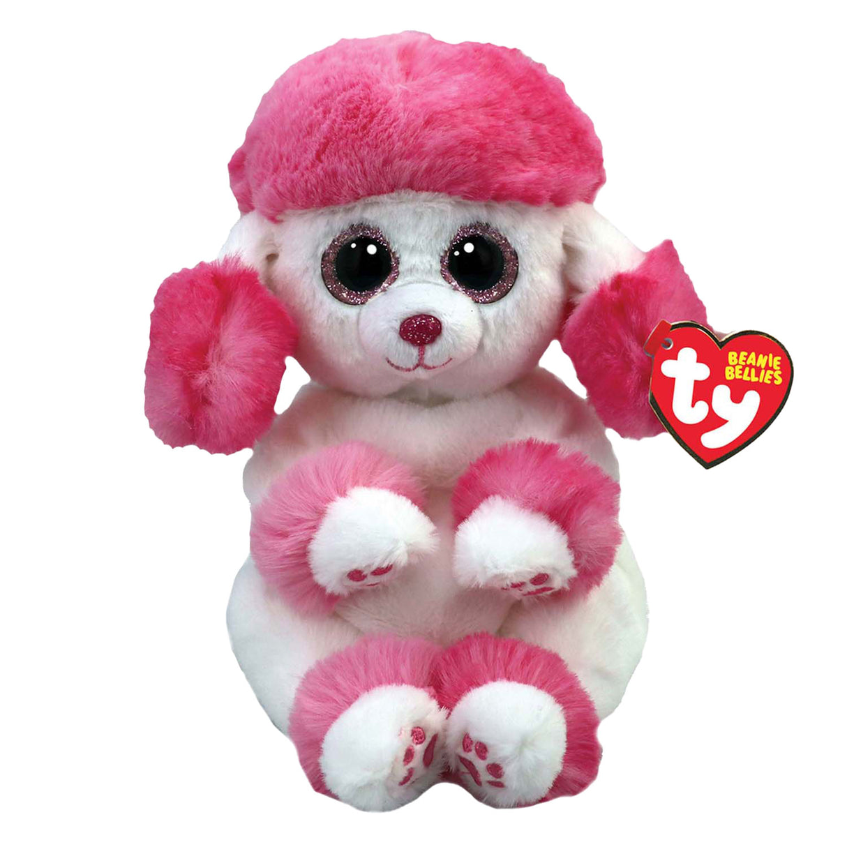 Ty beanie baby maver hjertelig puddel, 15 cm
