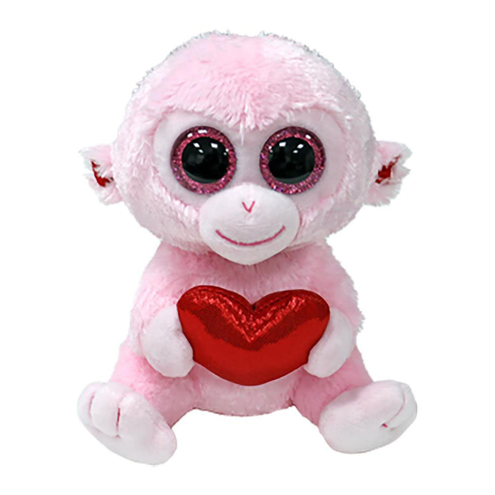 Ty beanie boos hjerte gigi abe, 15 cm