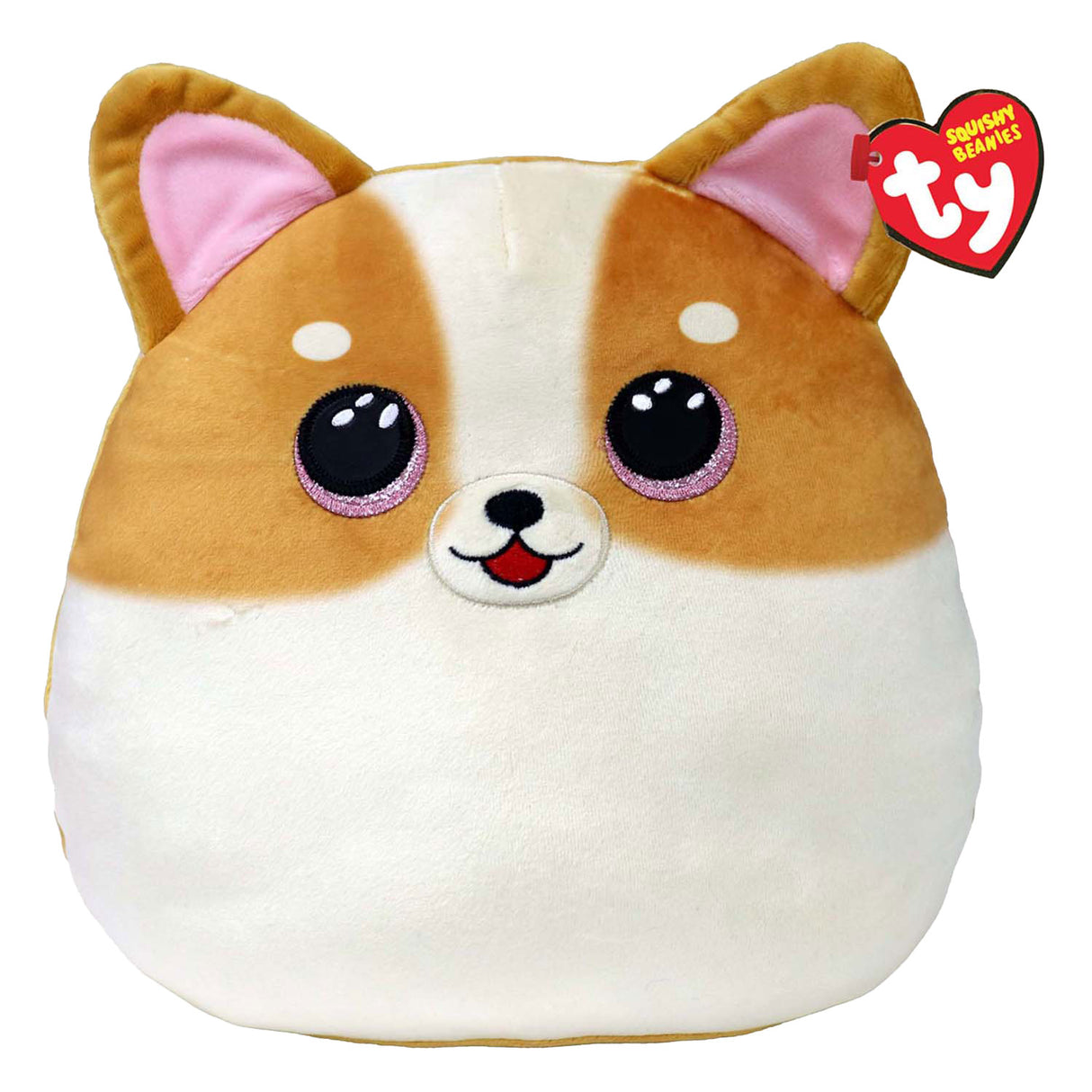 Ty beanie ty squish en boo tanner hund, 20 cm