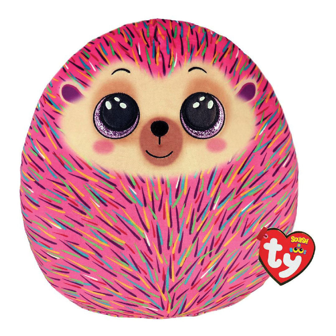 Ty beanie ty squish a boo hildee pink pindsvin, 31 cm