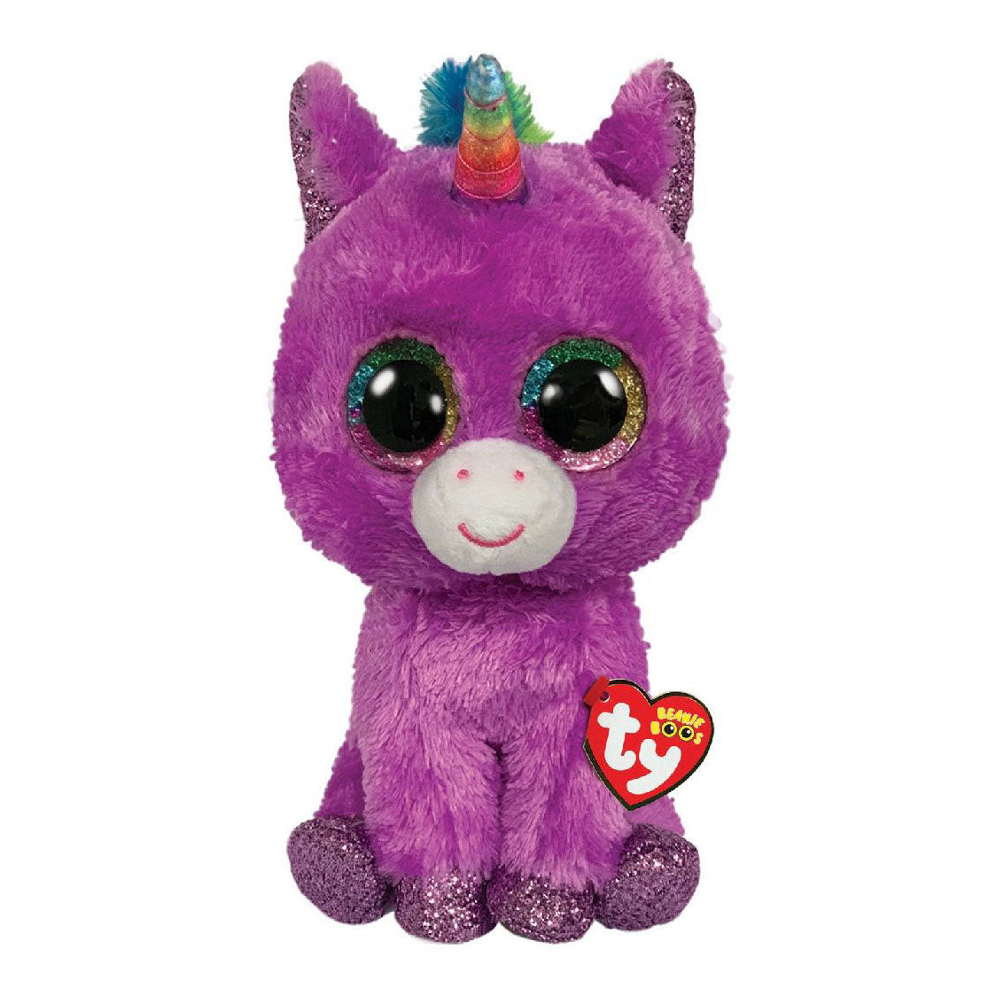 Ty beanie buddy rosette enhjørning, 24 cm