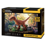 National geographic 3d-puslespil velociraptor