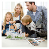 Cubic sjov national geographic - 3d puslespil - 3d puslespil på Neuschwanstein Slot