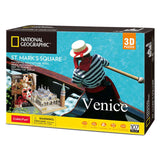 Kubisk sjovt 3d-puslespil på Piazza San Marco (2010315)