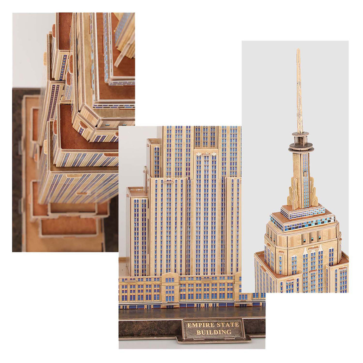 Kubisk sjovt 3d-puslespil National Geografisk Empire State Building