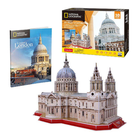 Cubic fun national geographic - 3d puslespil - Saint Paul's Cathedral